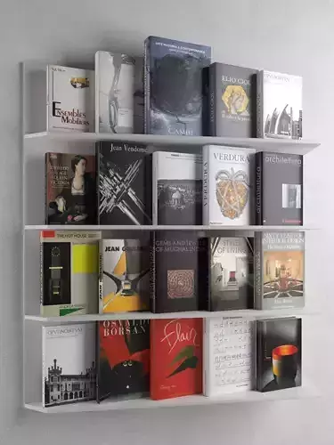 Books Set 14 3D model