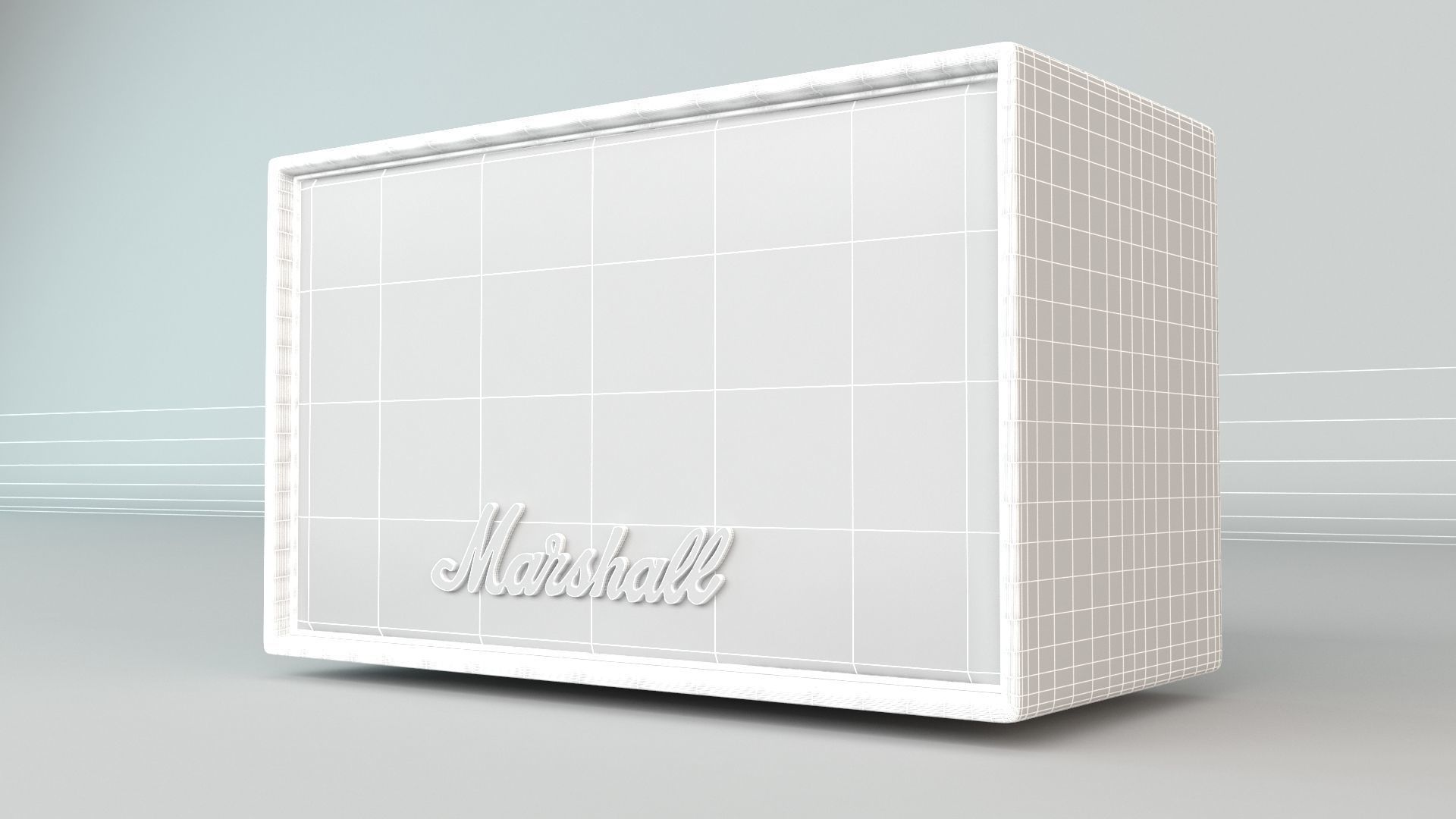 Marshall Stanmore 3D model_3