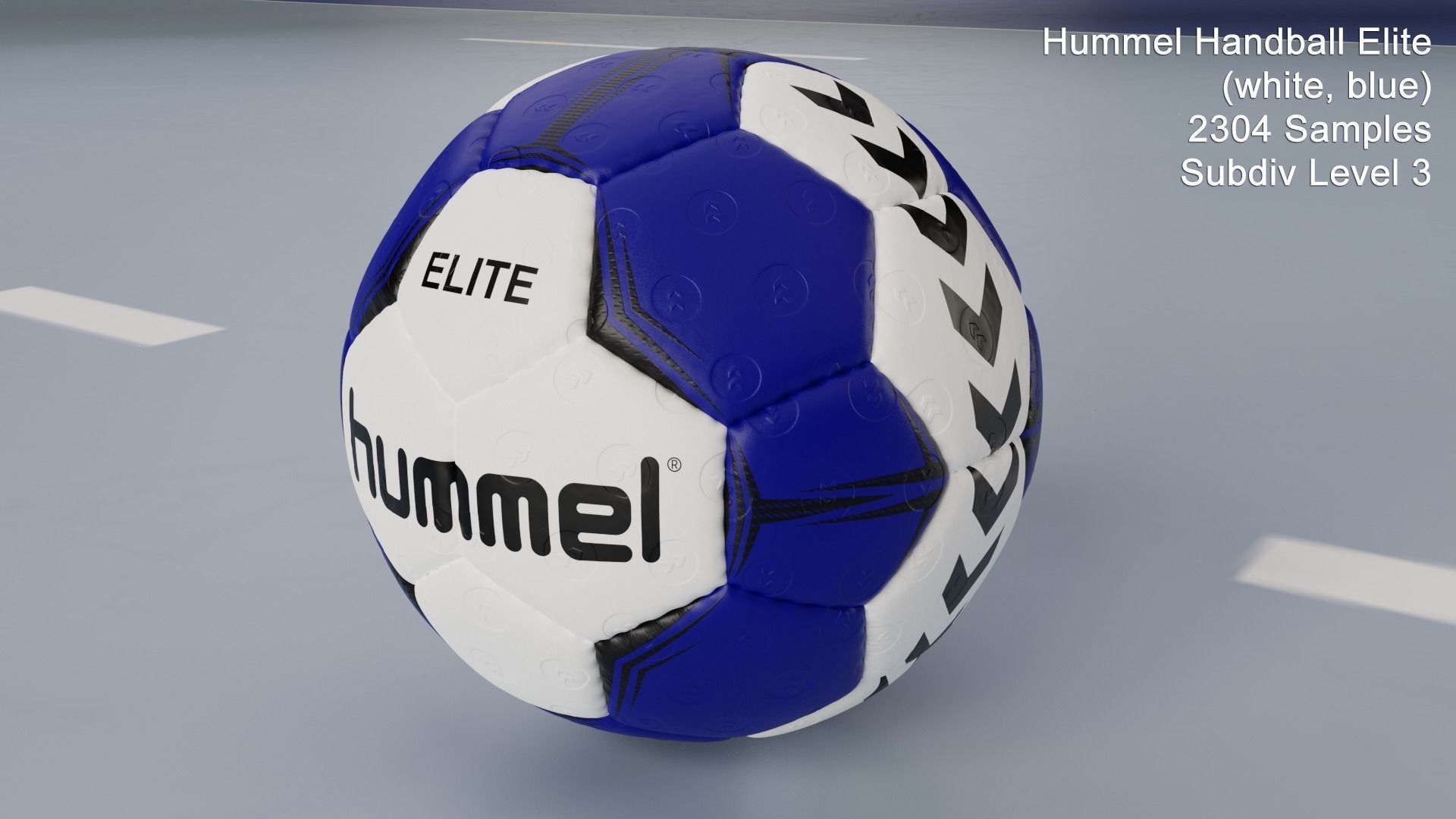 Hummel Handball 3D model_12