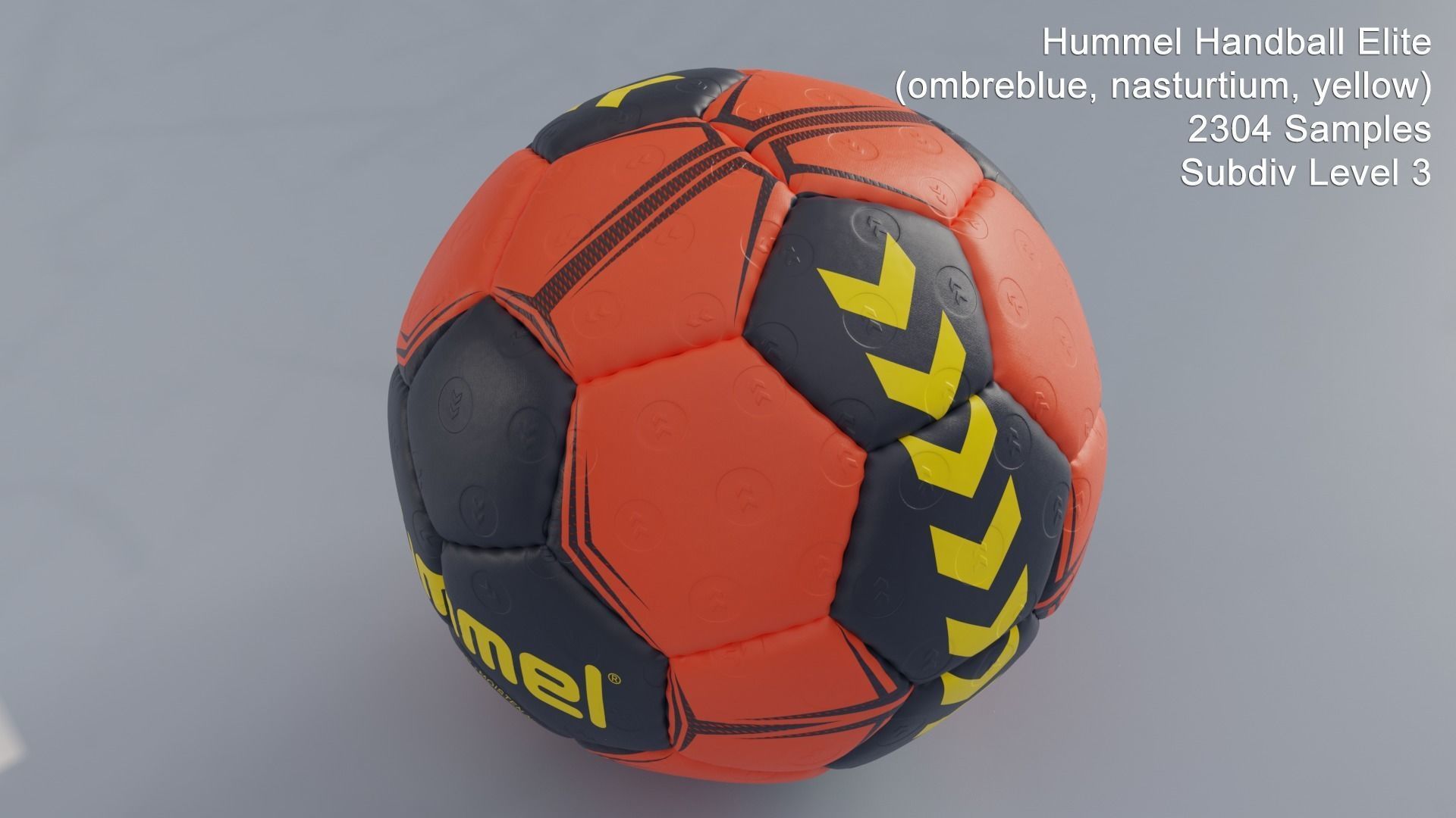 Hummel Handball 3D model_3