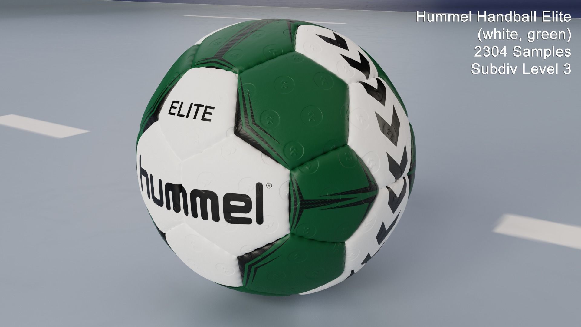 Hummel Handball 3D model_13