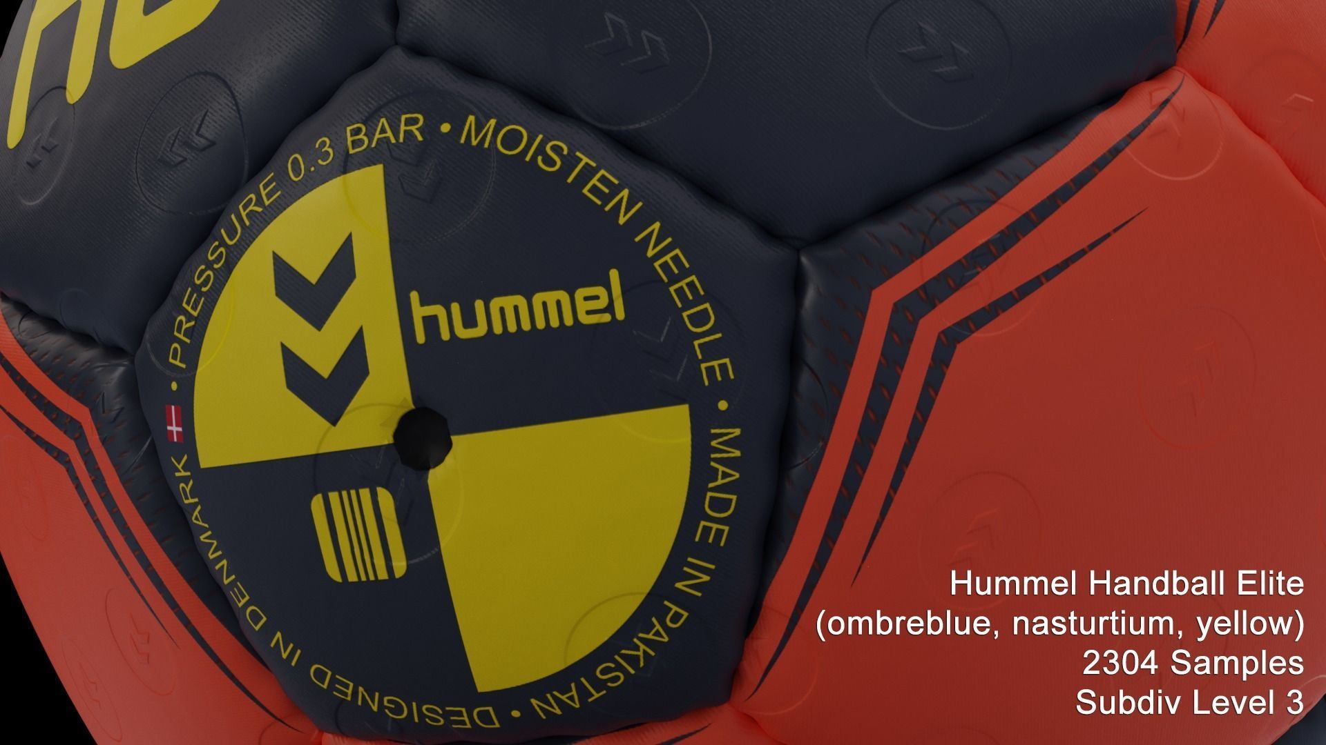 Hummel Handball 3D model_8