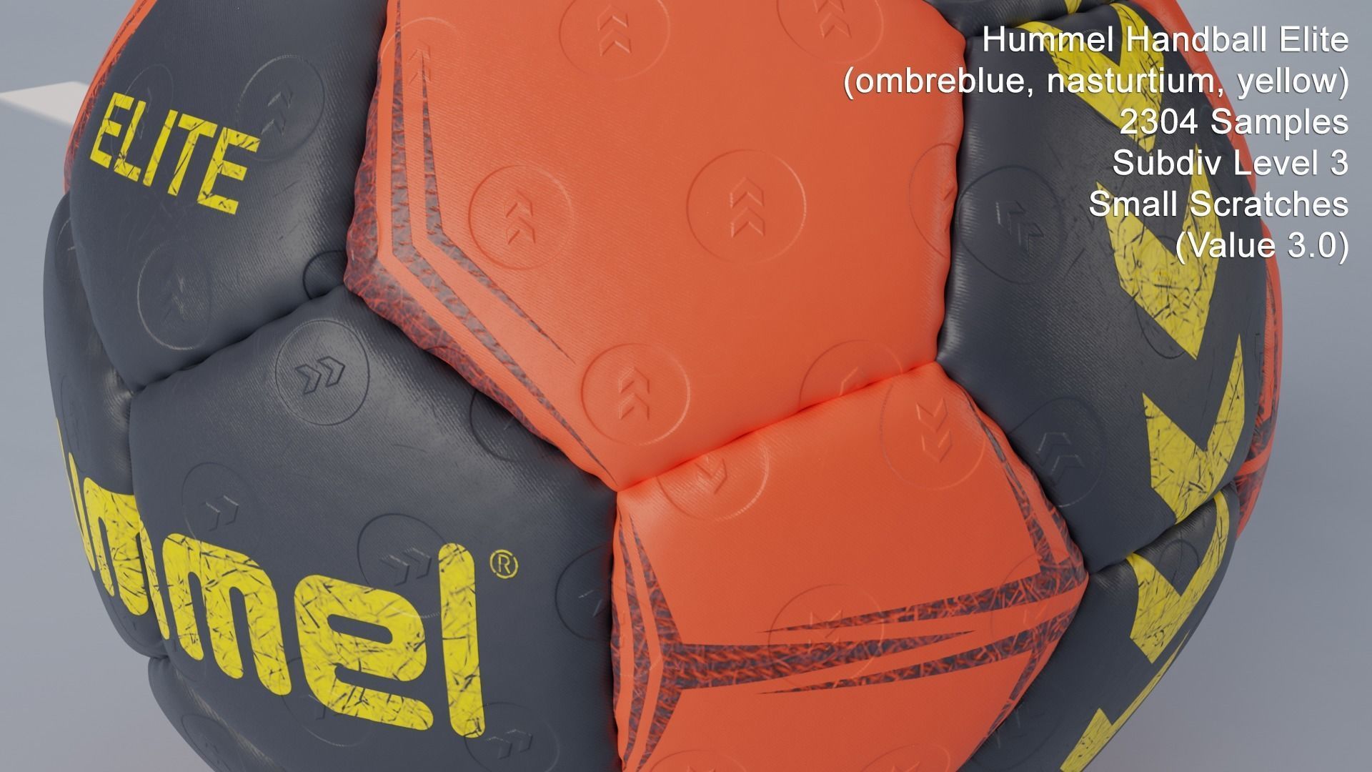 Hummel Handball 3D model_10