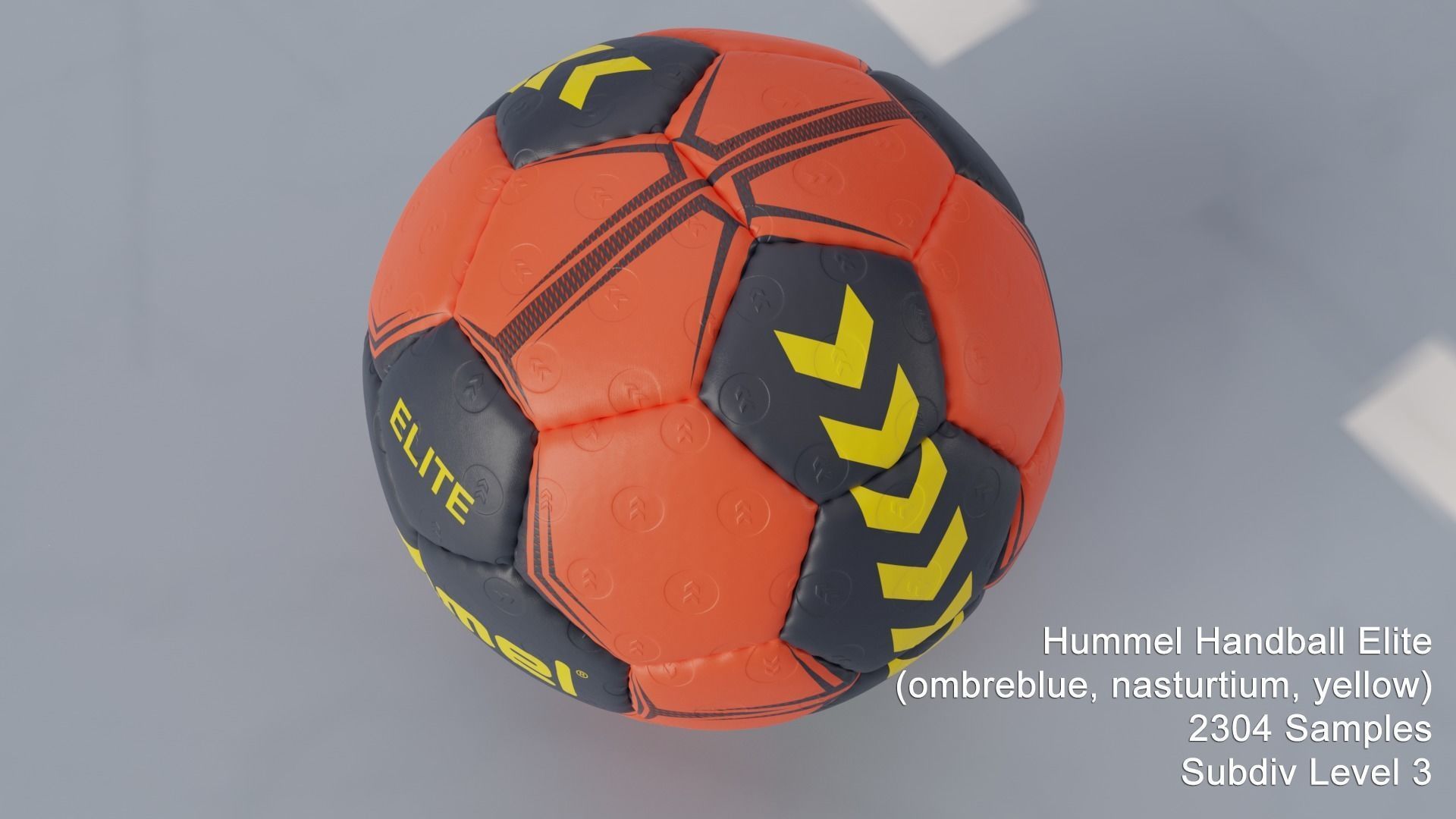 Hummel Handball 3D model_4