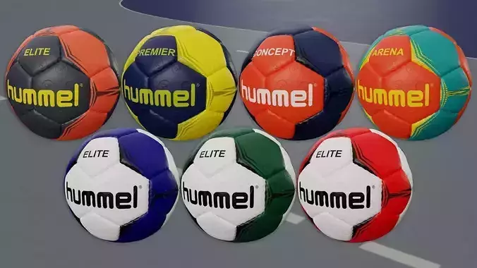 Hummel Handball 3D model