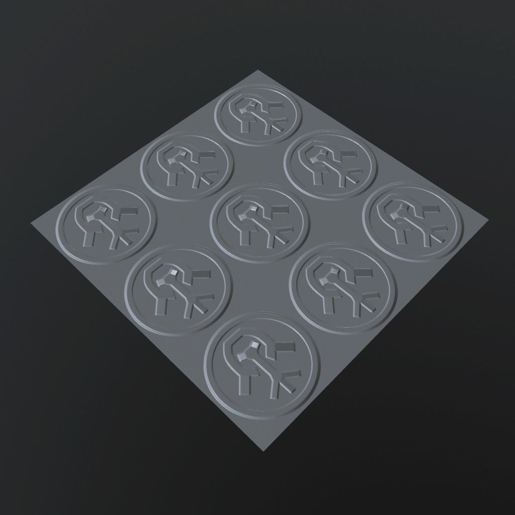 Normal map kit 2 Sci-fi symbols edition Texture_27