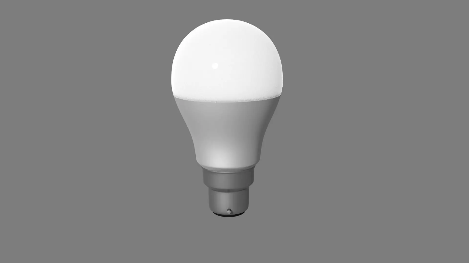 Led bulb Free 3D model_0