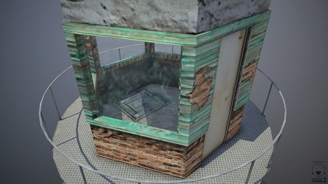 Guard Towers 3D Model Collection_20