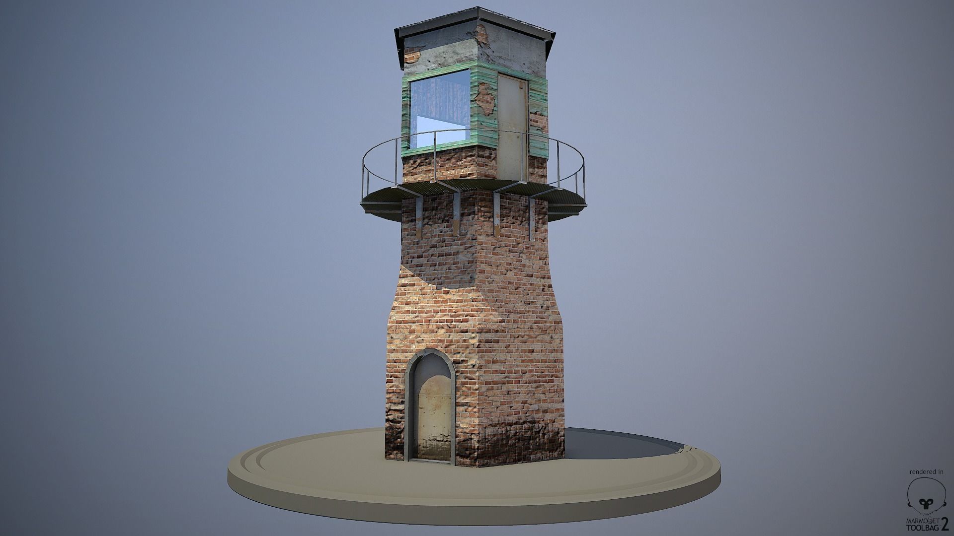 Guard Towers 3D Model Collection_24