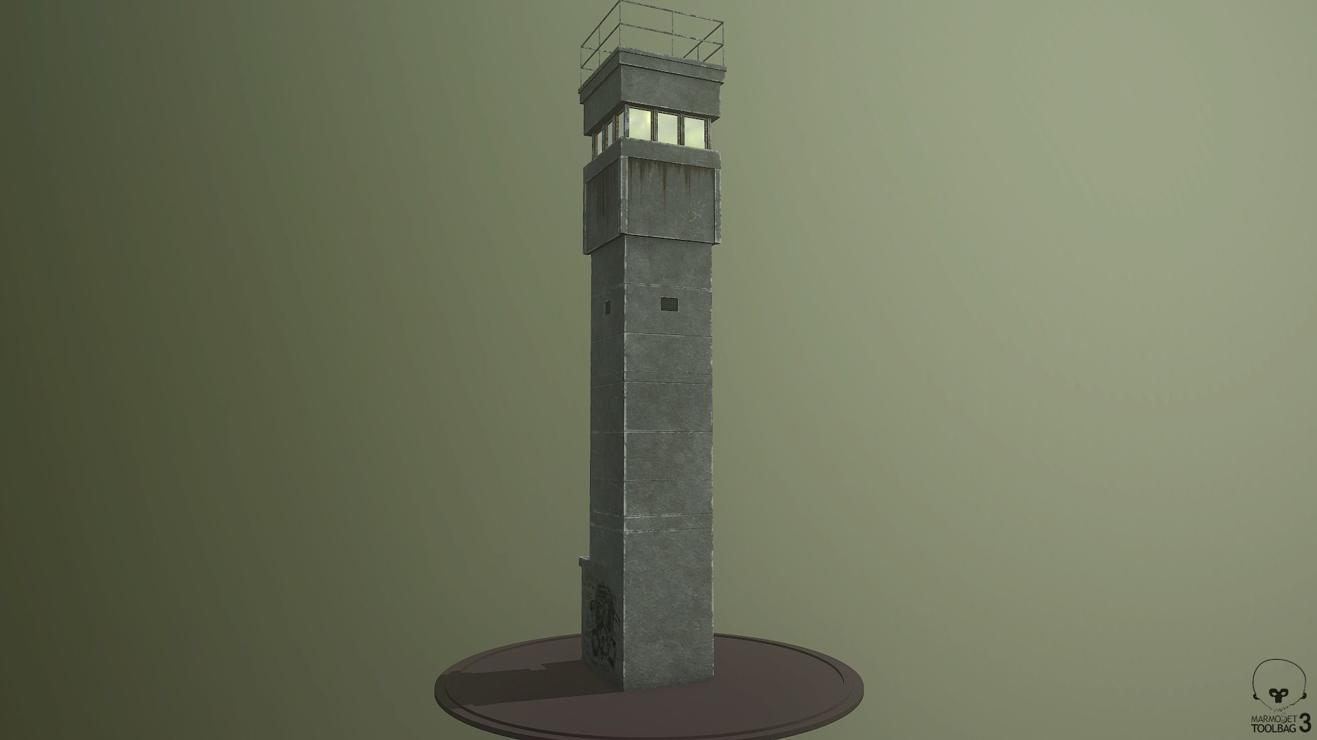 Guard Towers 3D Model Collection_33