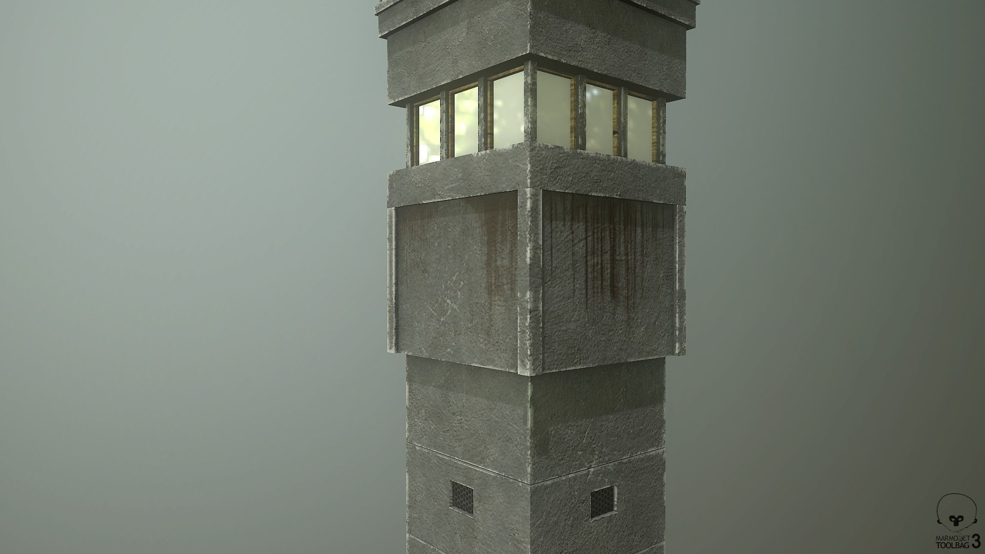 Guard Towers 3D Model Collection_32