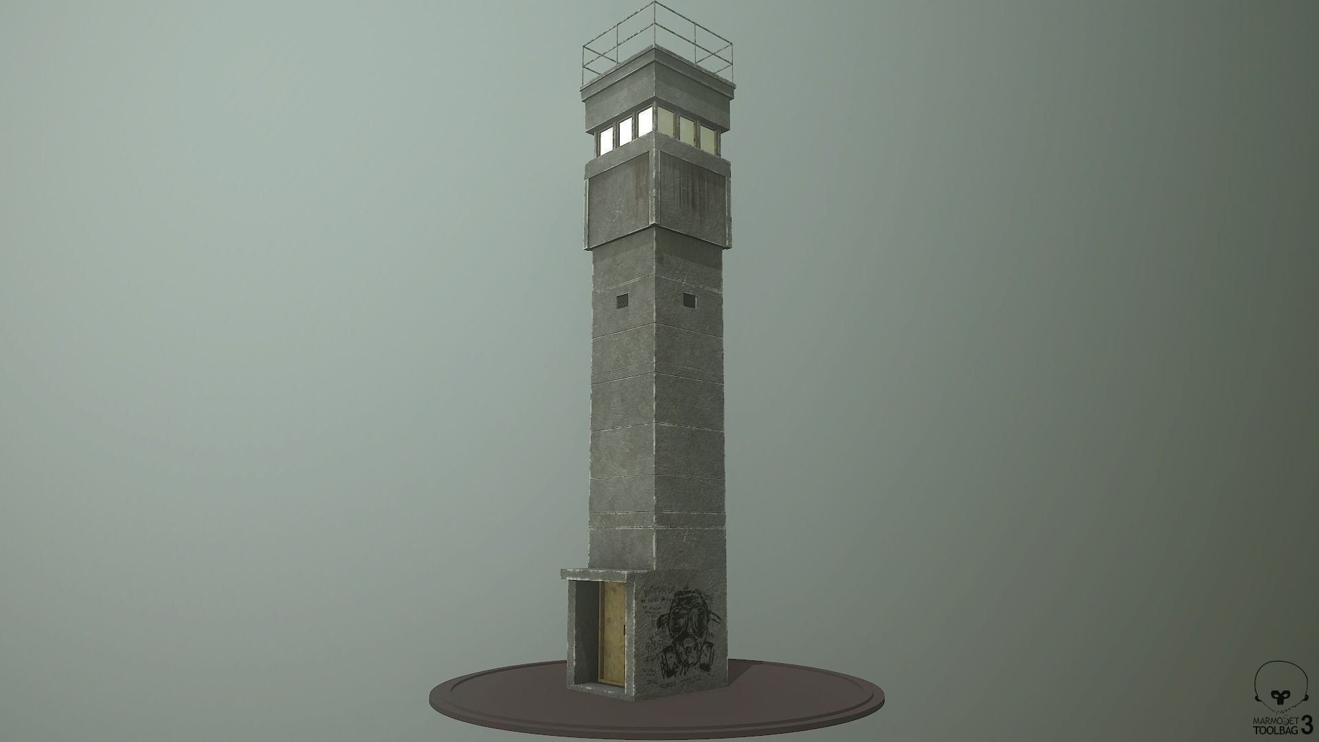 Guard Towers 3D Model Collection_38