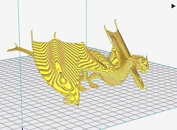 The Hobbit Smaug model 3D print model