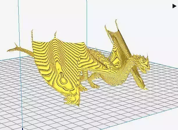 The Hobbit Smaug model 3D print model