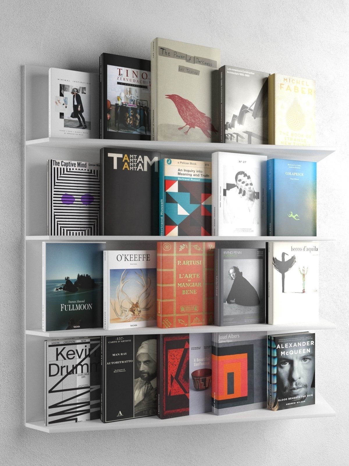 Books Collection 03 3D model_2