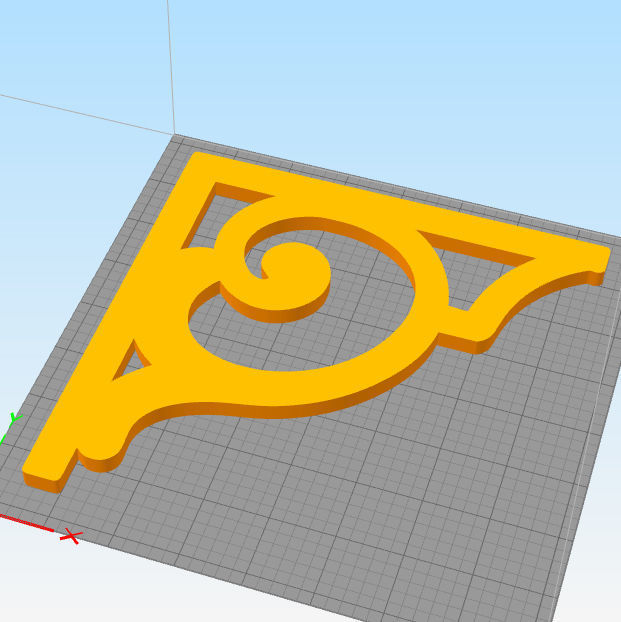 Set of 19 Corners for Decoration and shelving 3D print model_18