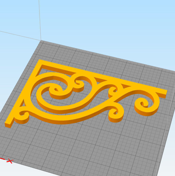 Set of 19 Corners for Decoration and shelving 3D print model_3