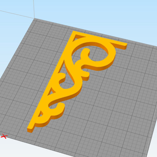 Set of 19 Corners for Decoration and shelving 3D print model_15