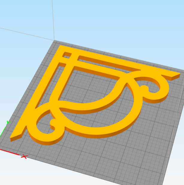 Set of 19 Corners for Decoration and shelving 3D print model_16