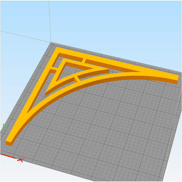Set of 19 Corners for Decoration and shelving 3D print model_2