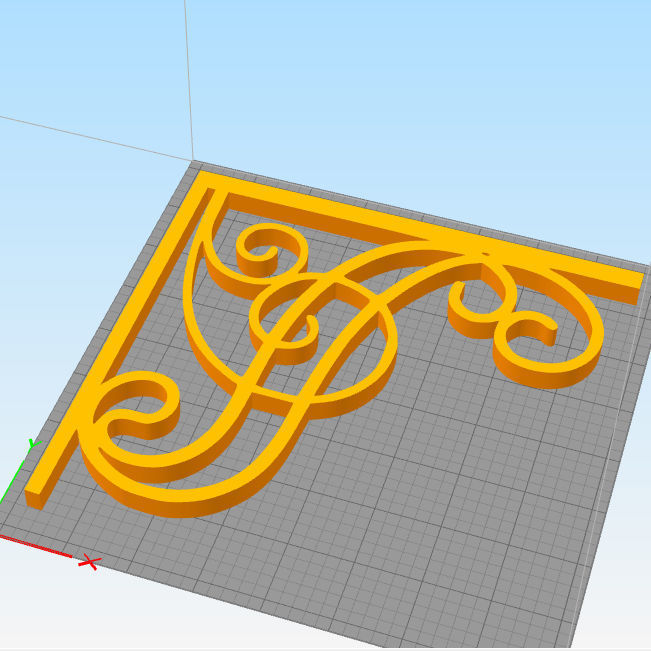 Set of 19 Corners for Decoration and shelving 3D print model_10