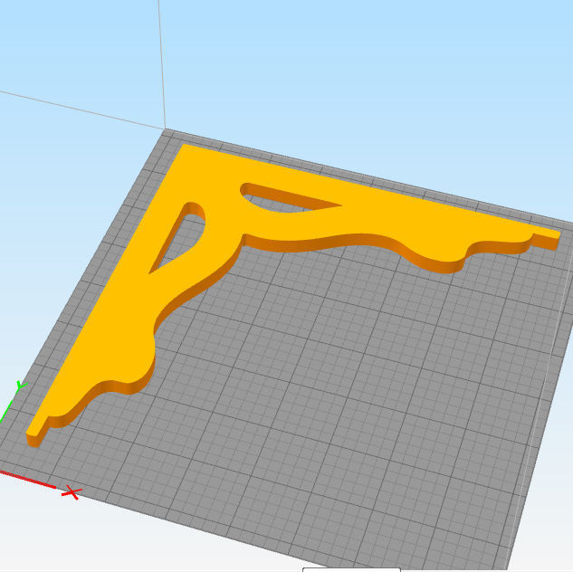 Set of 19 Corners for Decoration and shelving 3D print model_6