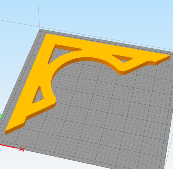 Set of 19 Corners for Decoration and shelving 3D print model_12