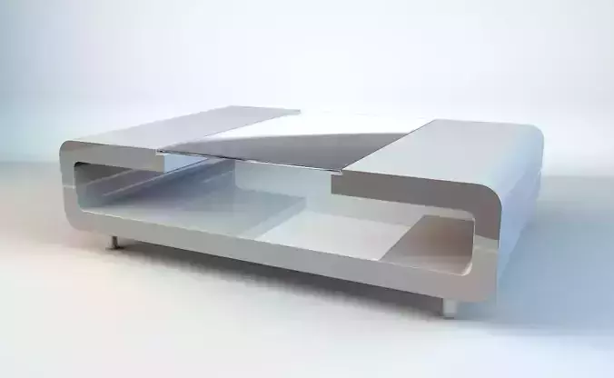 Futuristic table 3D model
