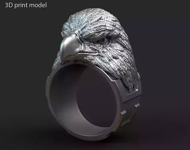 Ring jewelry Eagle vol1