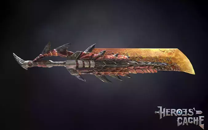 Monster Hunter World - Halberion Blade 3D print model