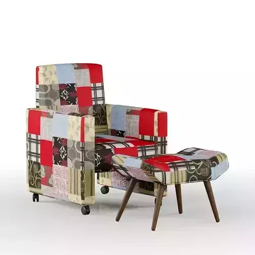 Paths Armchair 3D model