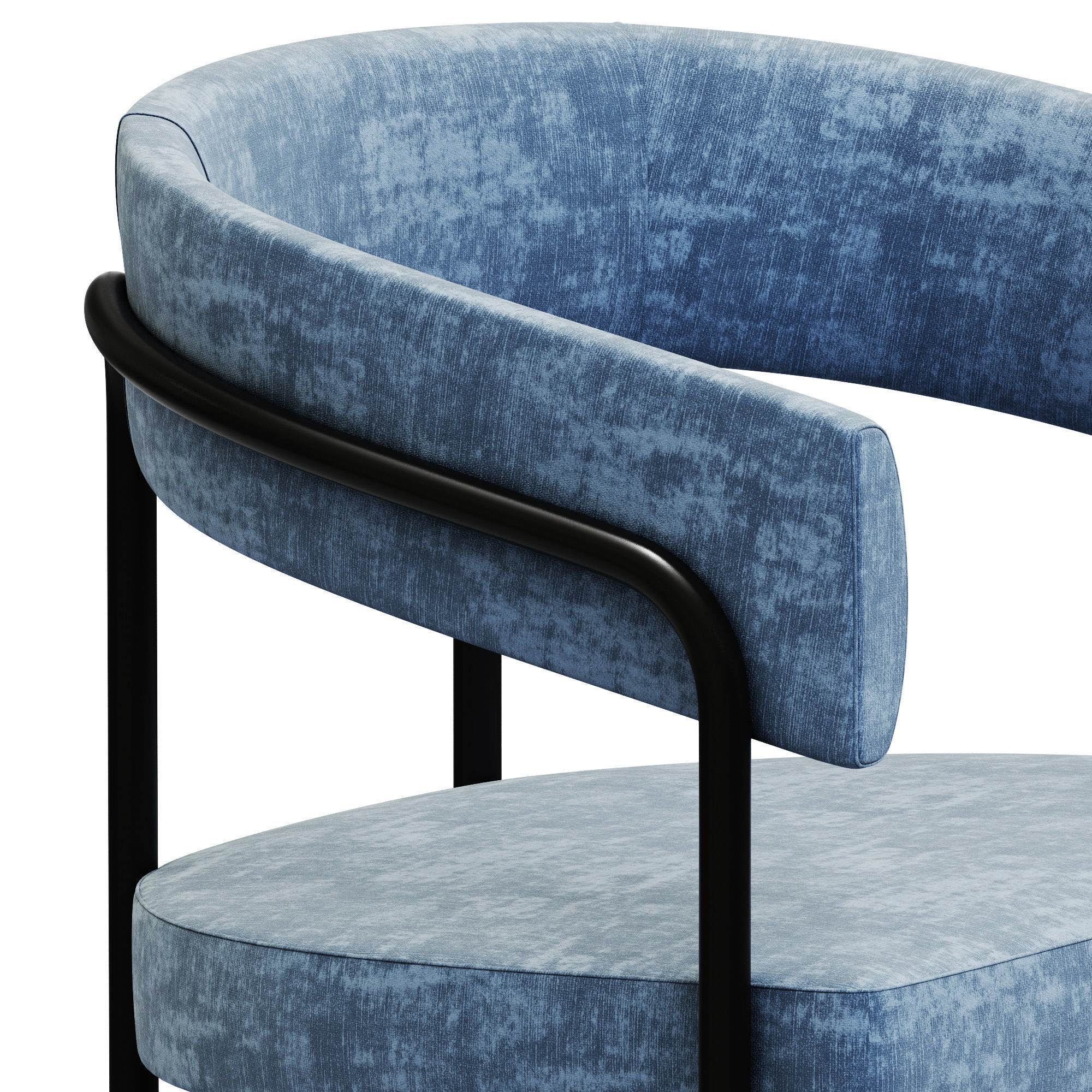 Baxter C Chair 3D model_4