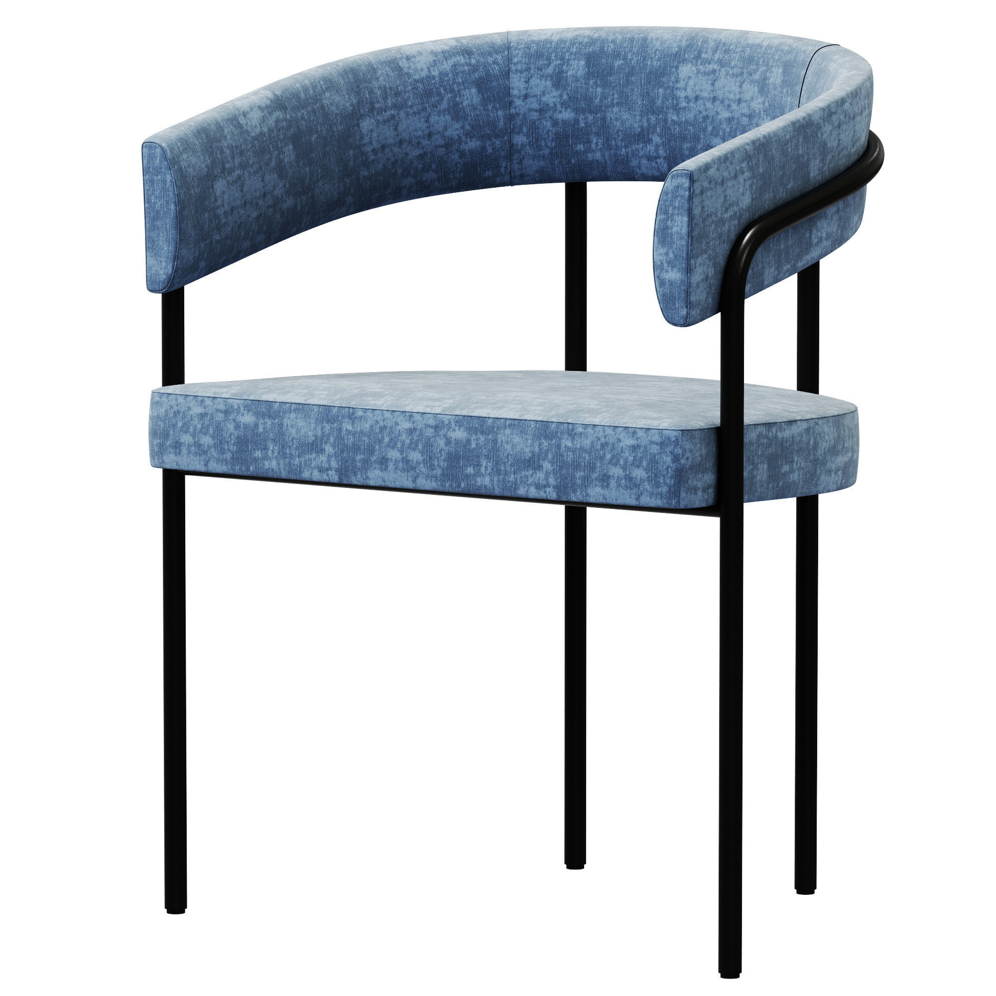 Baxter C Chair 3D model_2