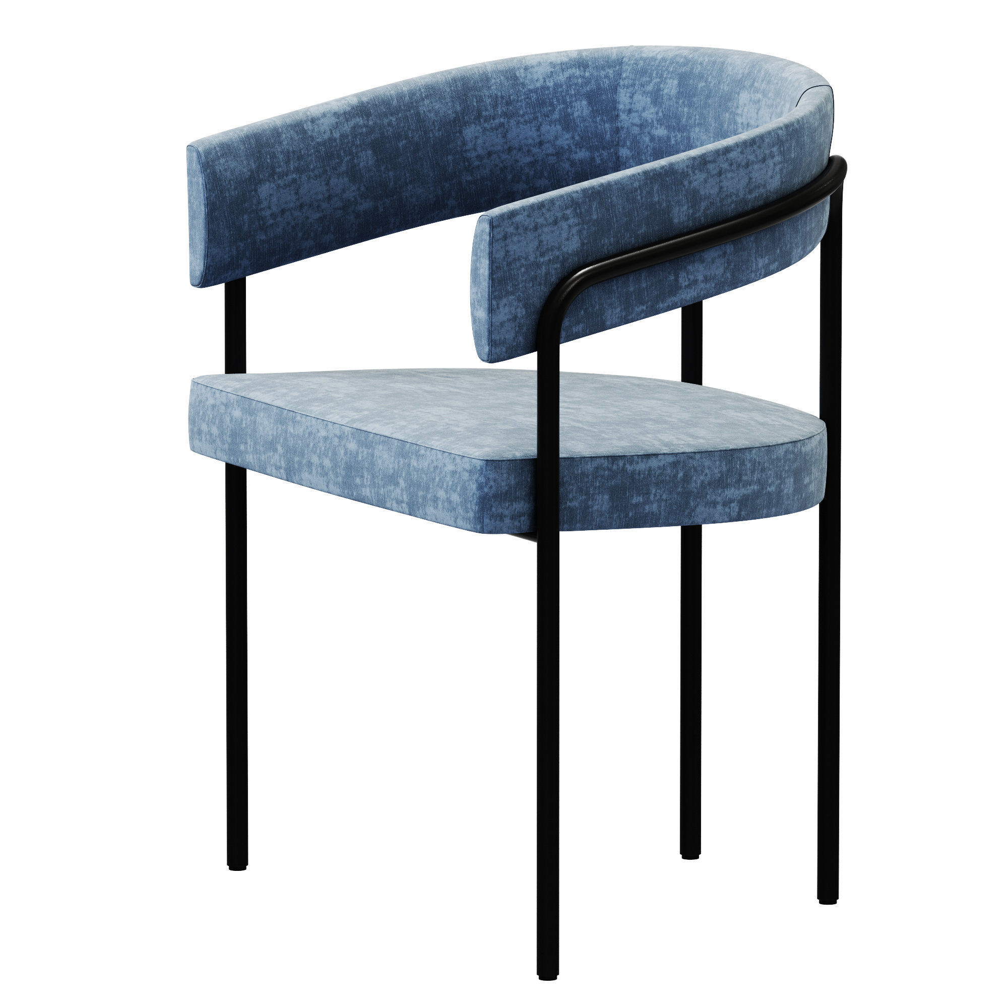 Baxter C Chair 3D model_3