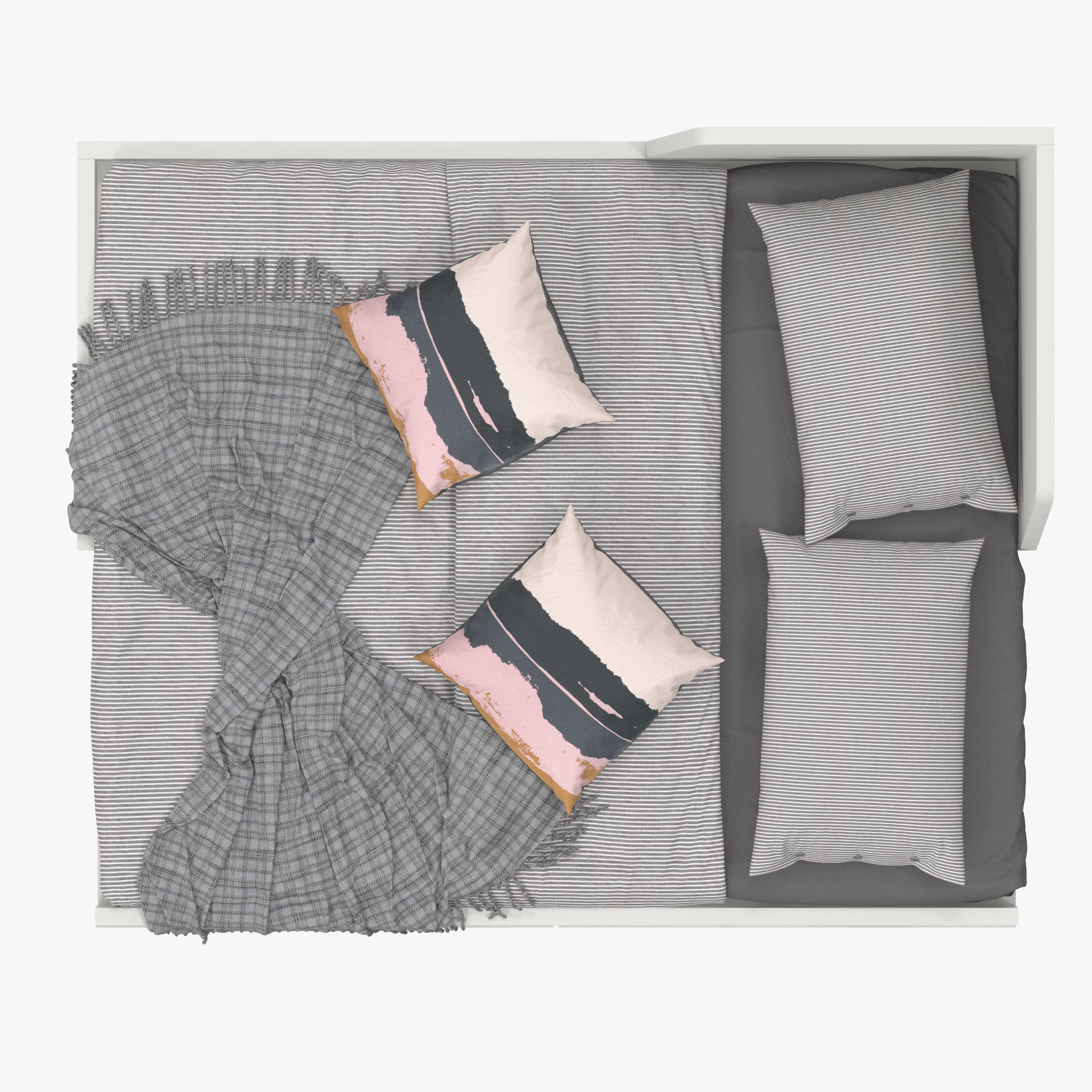 FLlekke bed 3D model_8