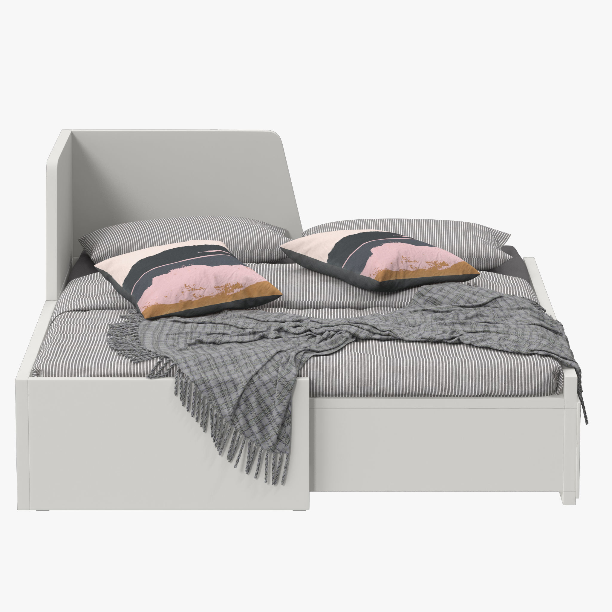 FLlekke bed 3D model_5