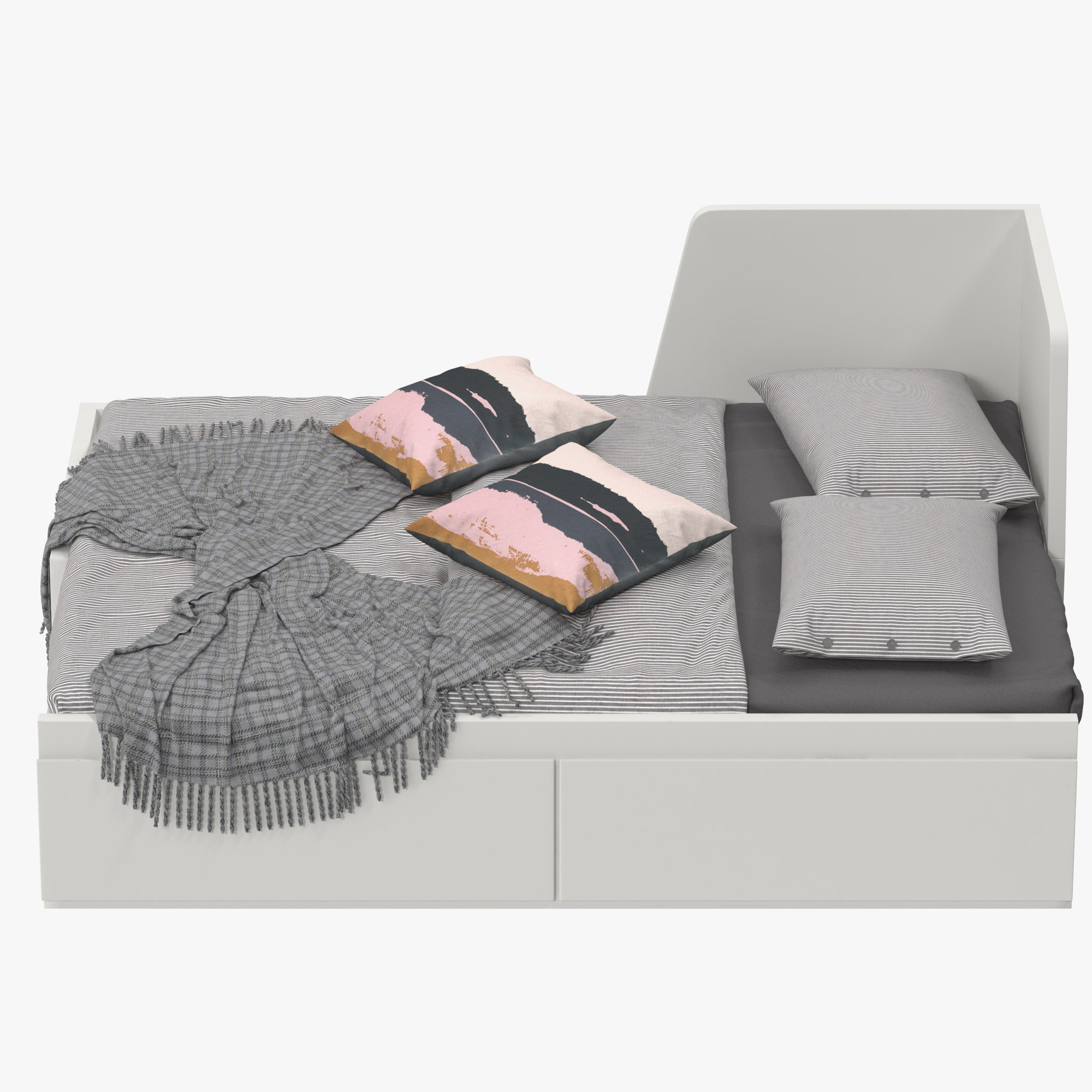 FLlekke bed 3D model_1