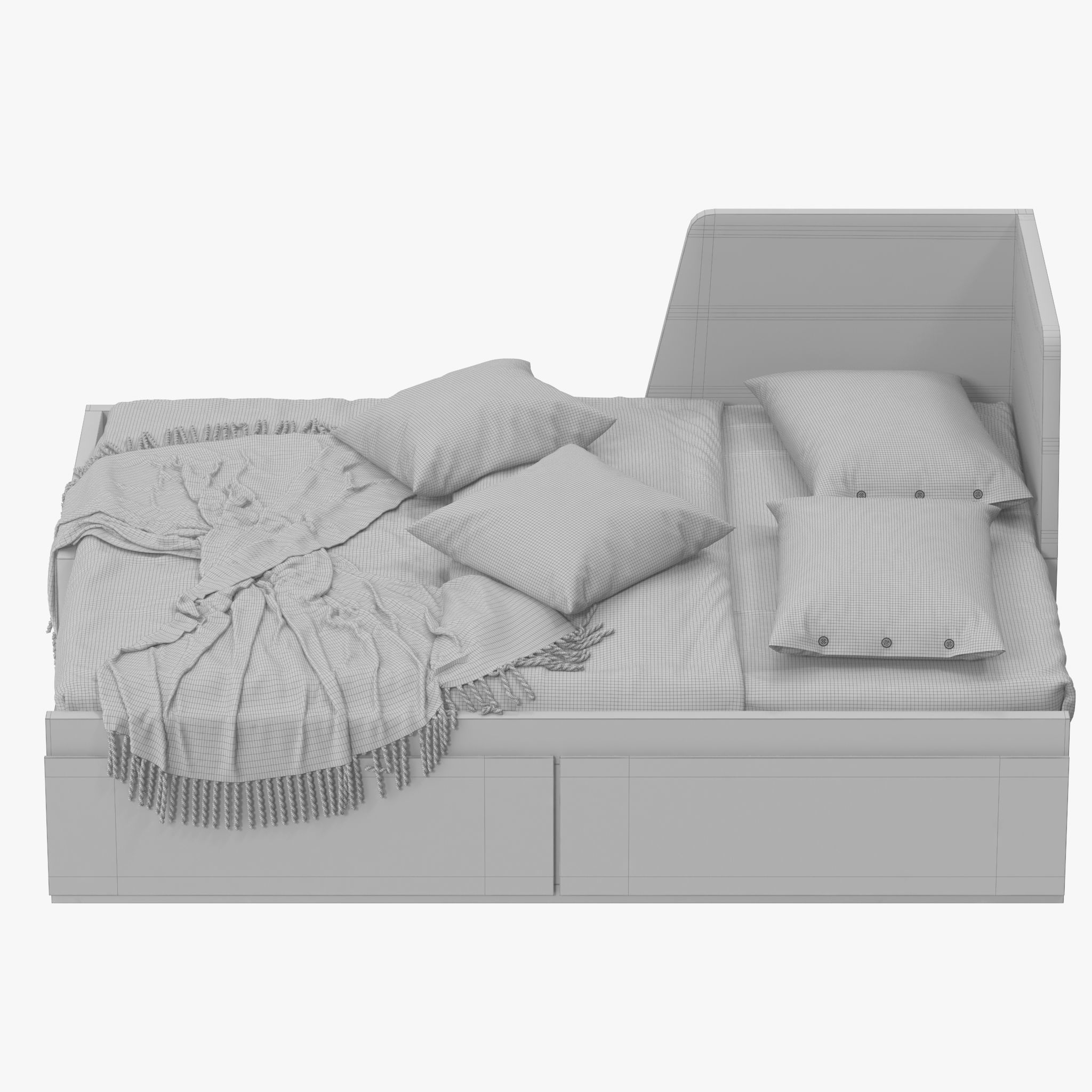 FLlekke bed 3D model_14