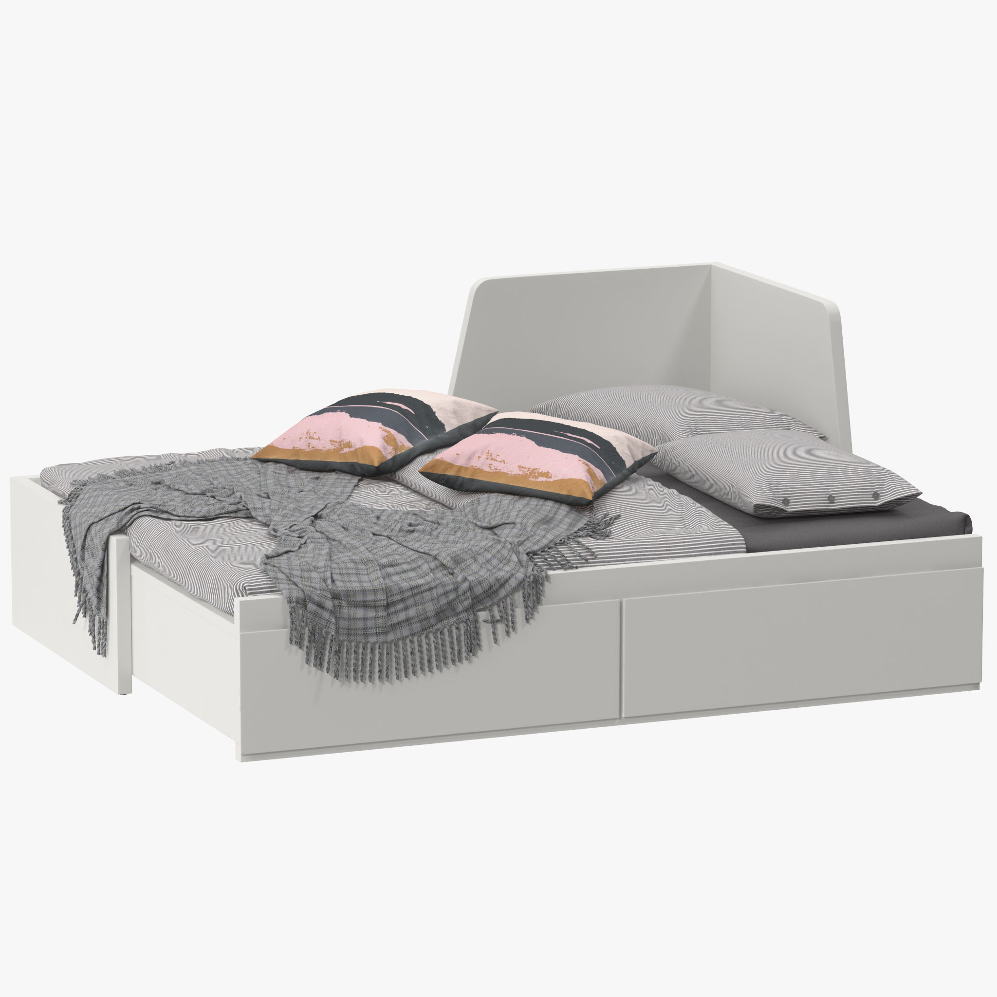 FLlekke bed 3D model_3