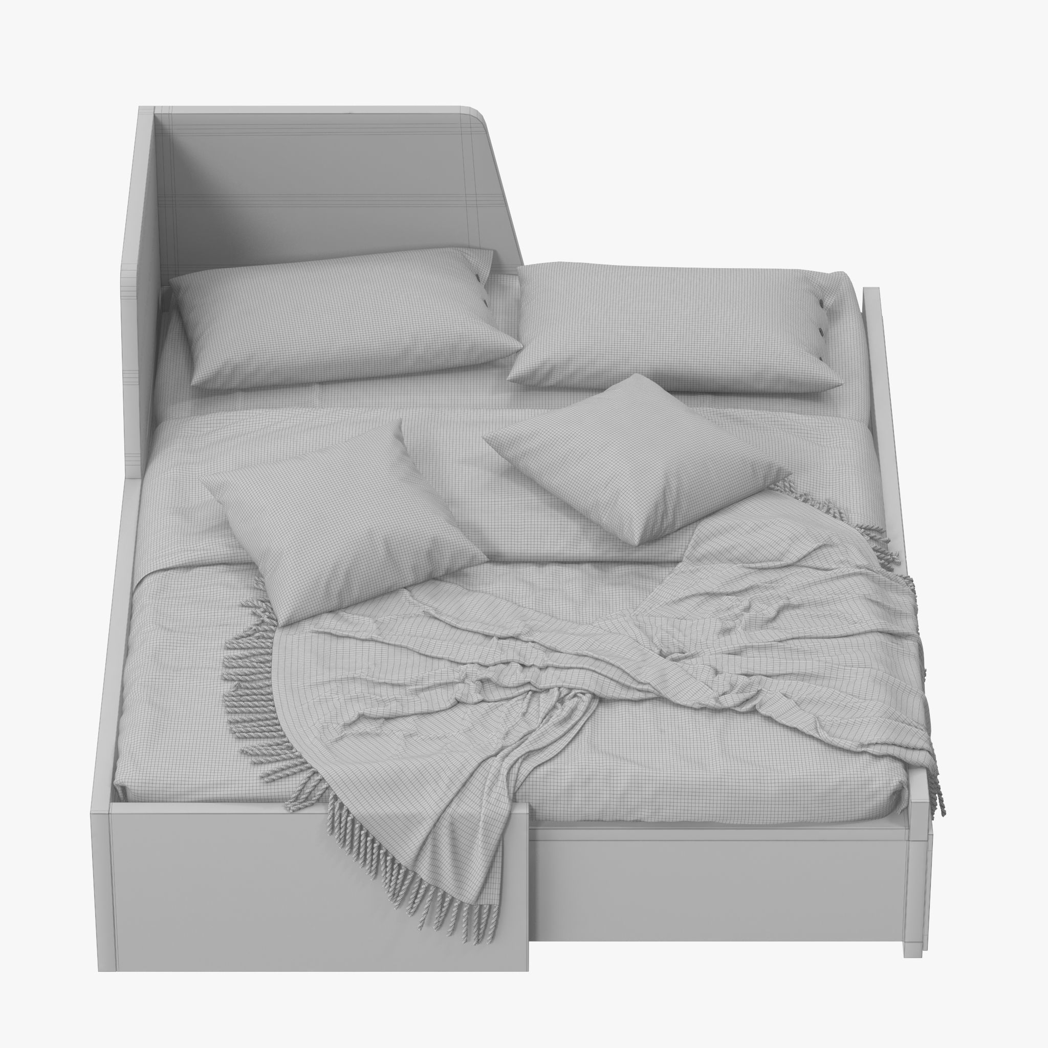 FLlekke bed 3D model_15
