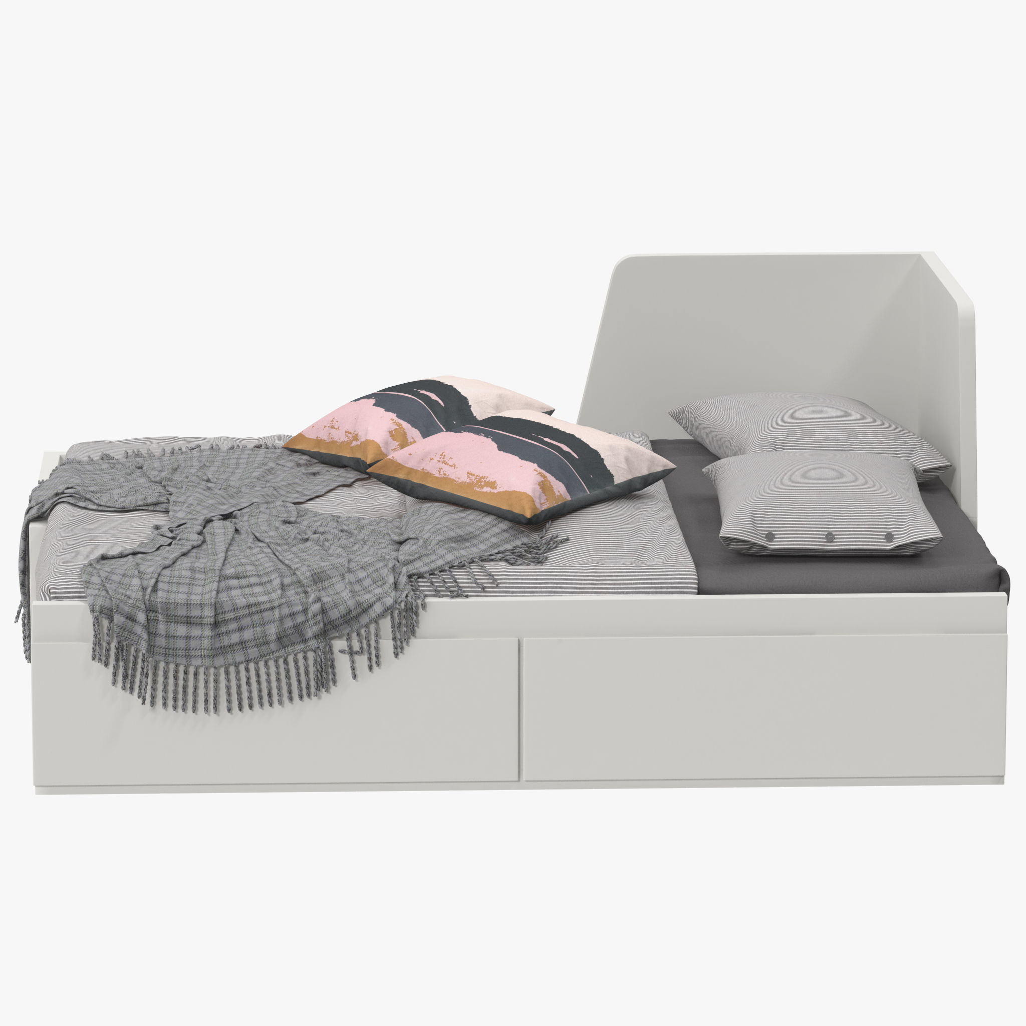 FLlekke bed 3D model_4