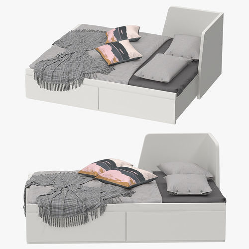 FLlekke bed 3D model