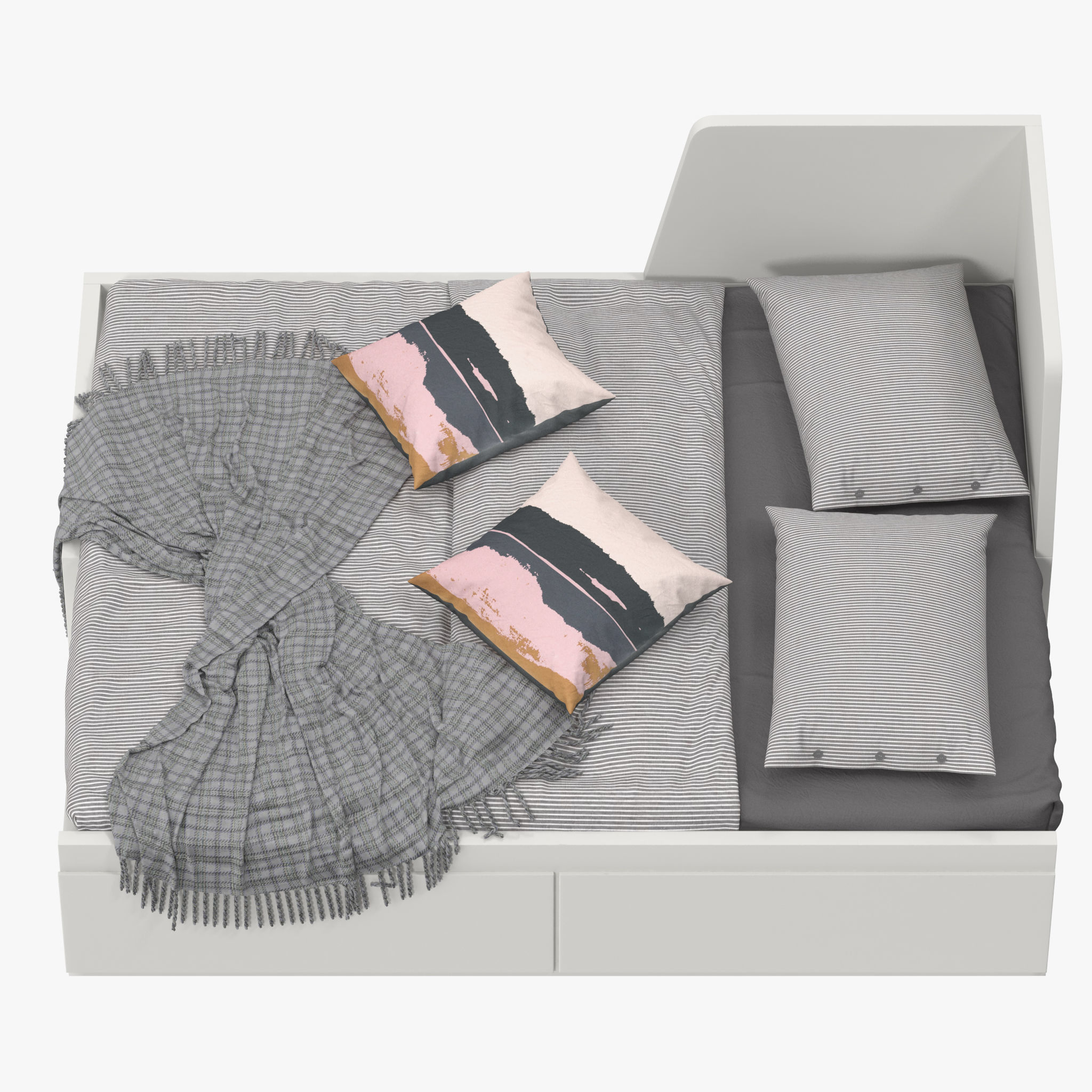 FLlekke bed 3D model_6