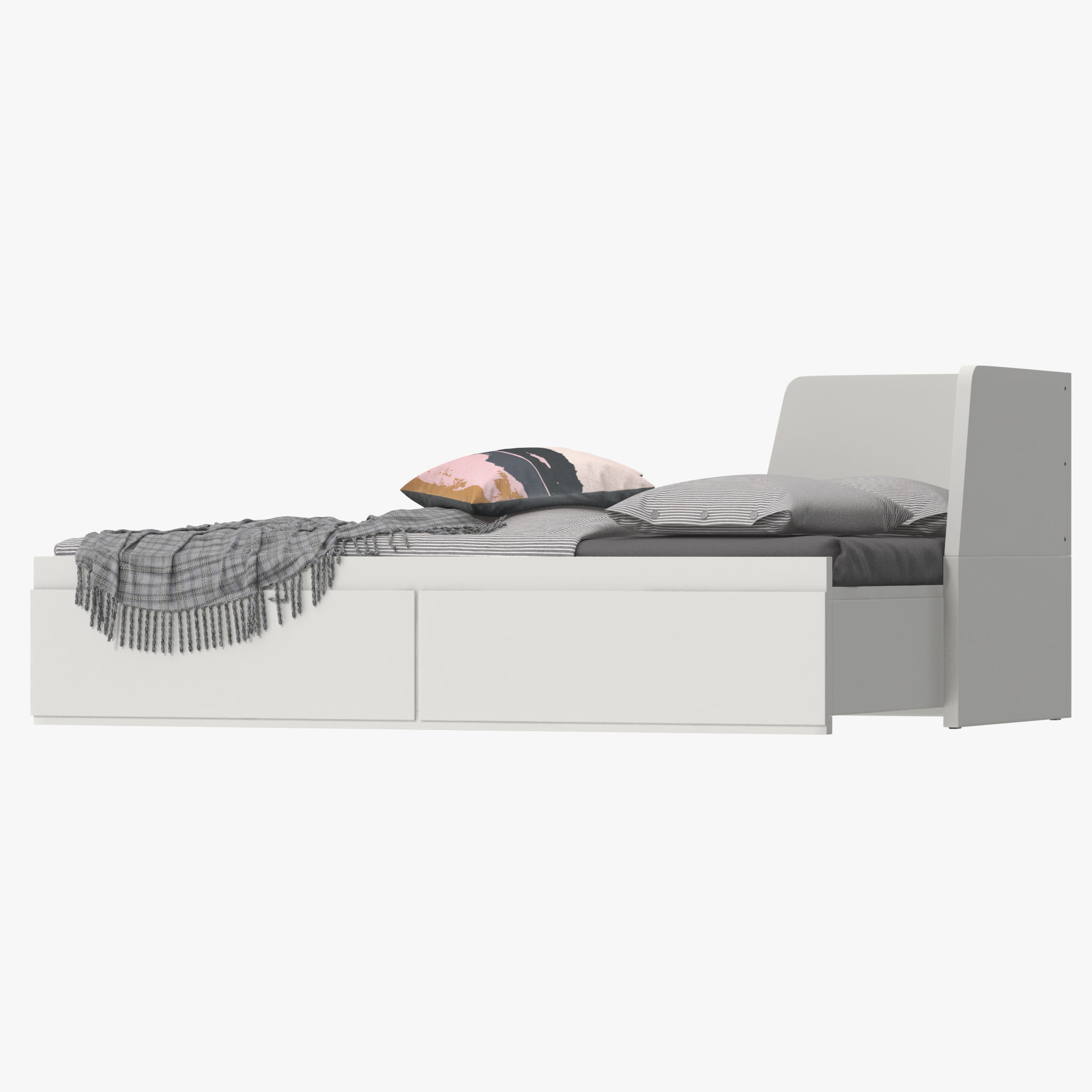 FLlekke bed 3D model_12