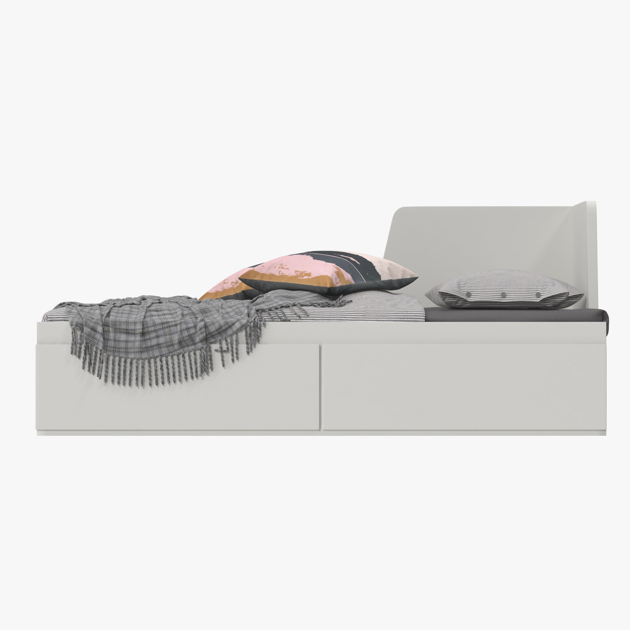 FLlekke bed 3D model_9