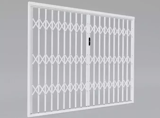 Trellis security double gate