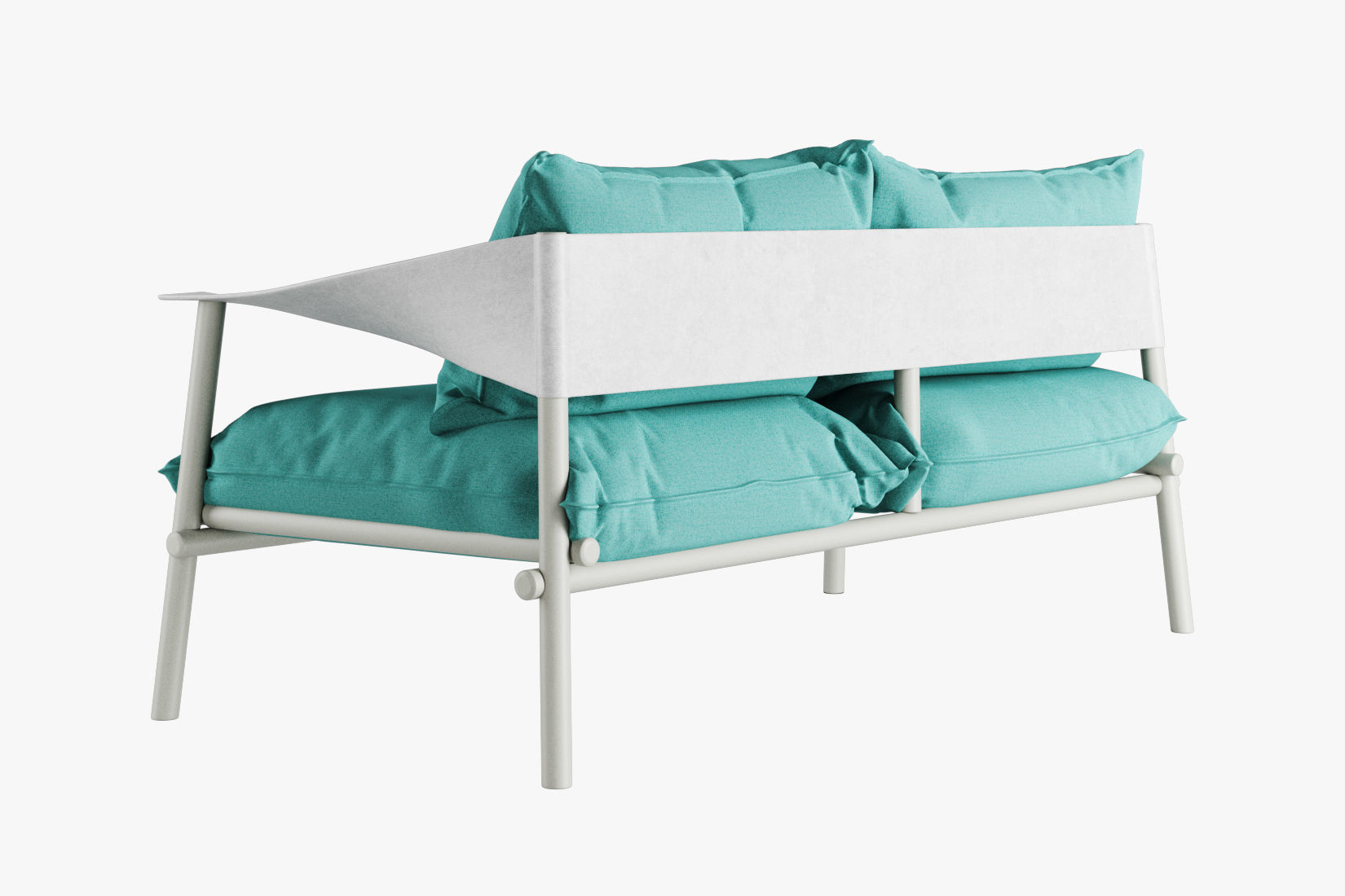 Terramare Two Seats Sofa 3D model_3