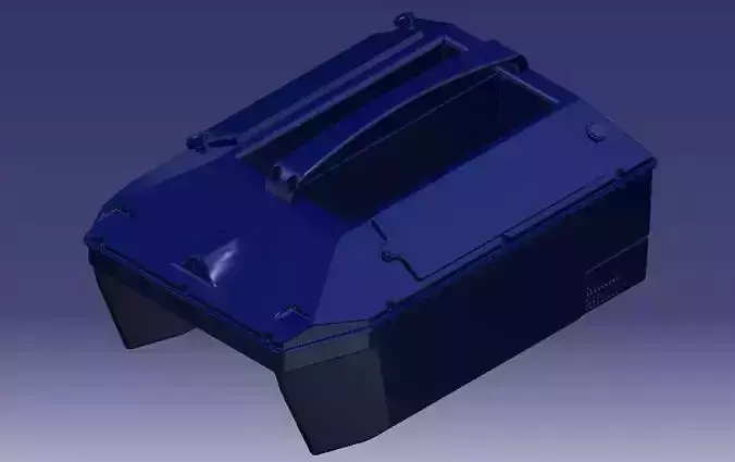 RC Bait Boat V1 for Carpfishing 3D Model Print 3D print model