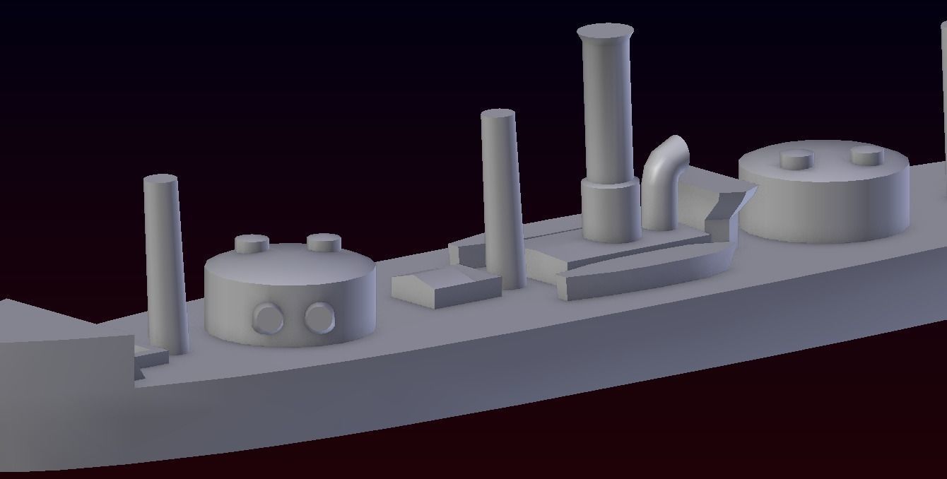 Brazilian Ironclad Lima Barros 3D print model_24