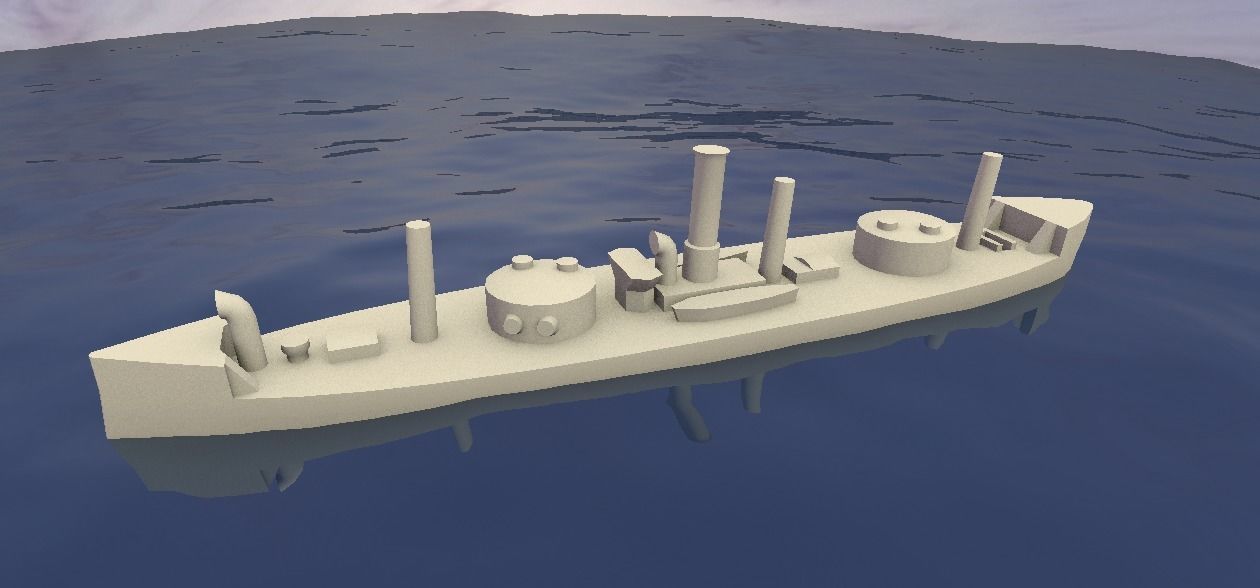 Brazilian Ironclad Lima Barros 3D print model_2